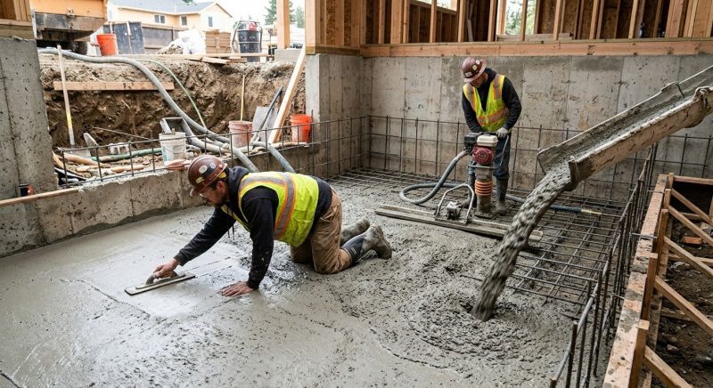 Basement Concrete Installation in Orange City, FL