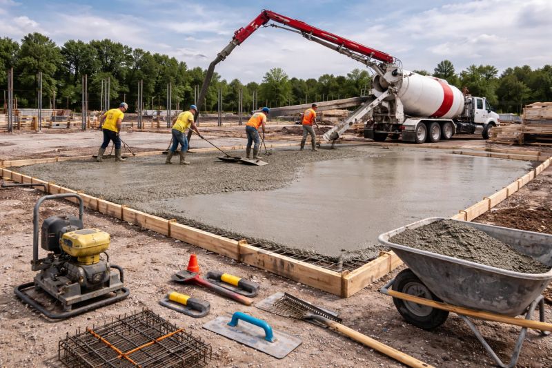 Commercial Slab Construction in Mount Dora, FL
