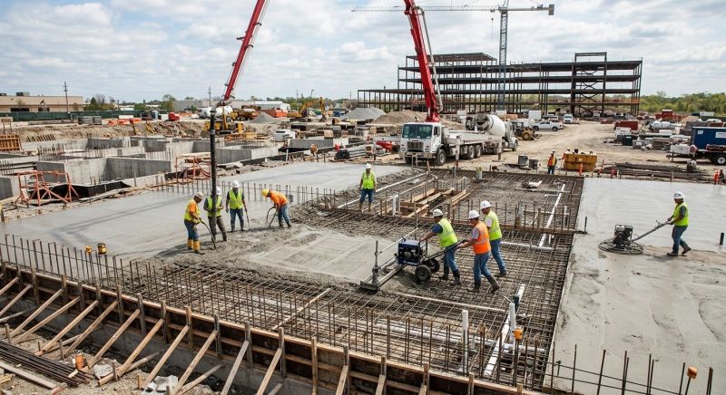 Commercial Slab Installation in Orange County, FL