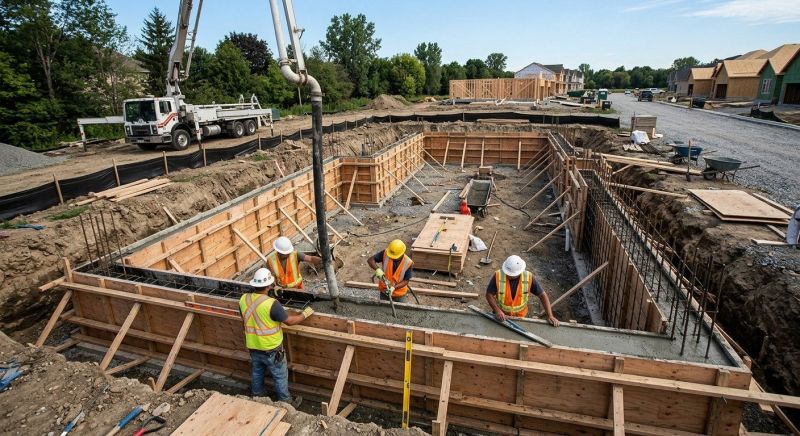 Concrete Foundation Installation in Orlando, FL