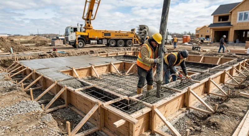 Foundation Wall Pouring in Windermere, FL